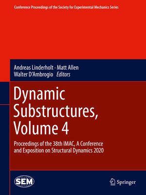 cover image of Dynamic Substructures, Volume 4